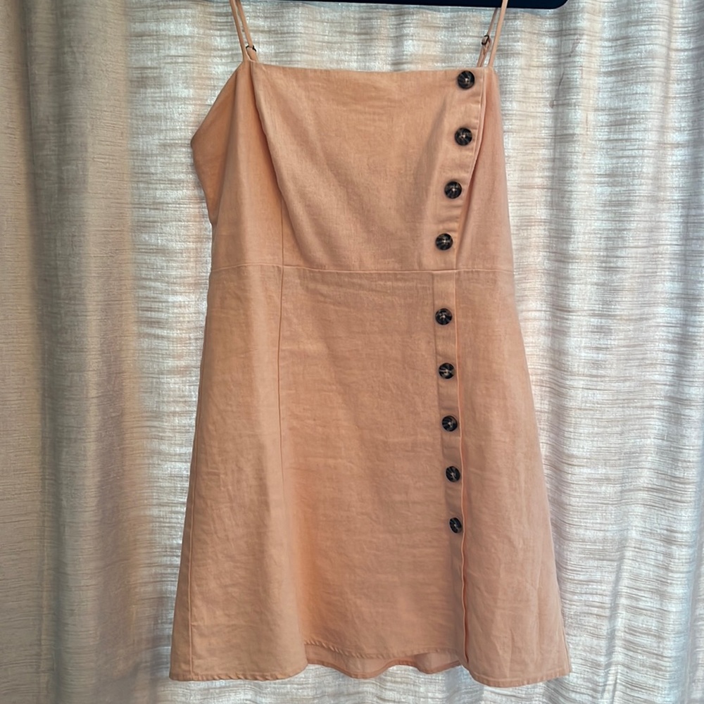 Peach Summer Dress